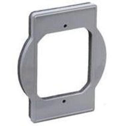 non-metallic round box adapter gray|round floor box adapter.